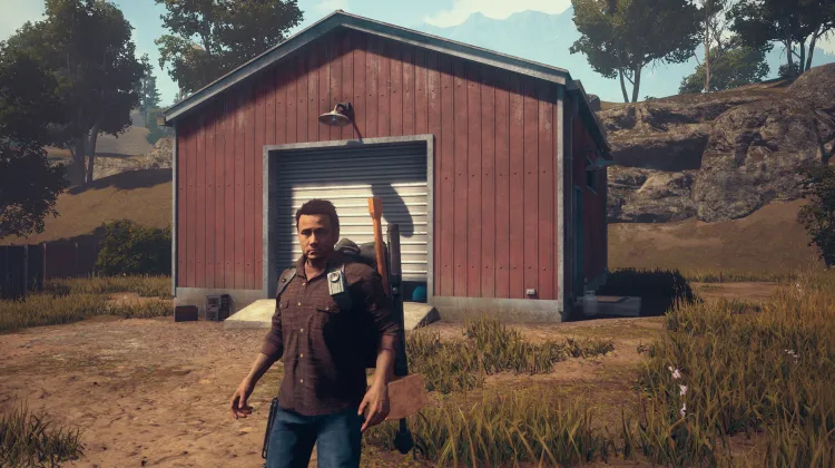 Unité de stockage rouillée