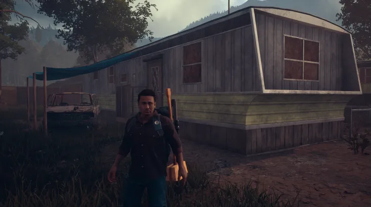 Satellite Dish Trailer