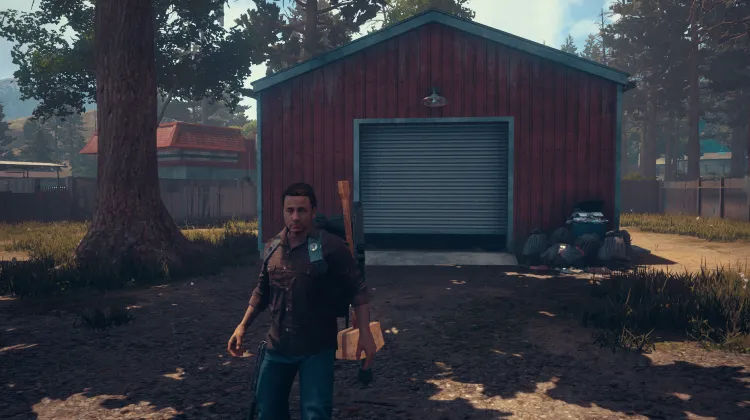 Grand hangar de stockage