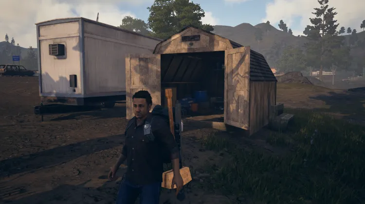 Cemetery Storage Unit