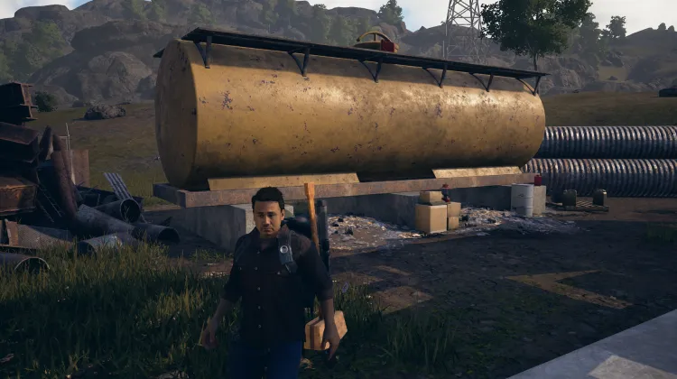 Serbatoio Carburante Abbandonato