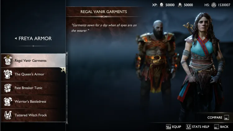 Regal Vanir Garments (Freya)