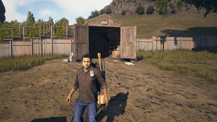 पुराना खलिहान जैसा शेड