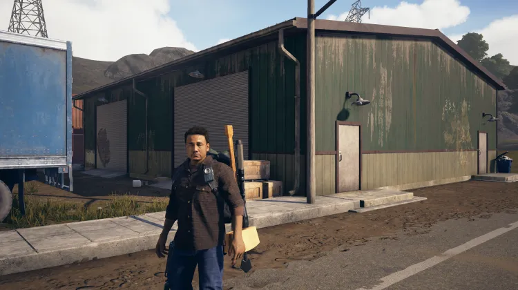 Tin-Roofed Warehouse