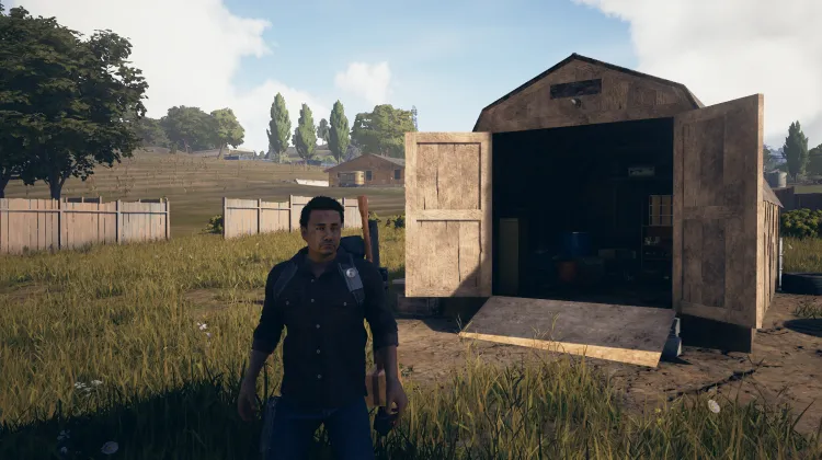 प्यारा छोटा शेड