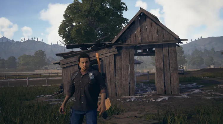 टूटा-फूटा शेड