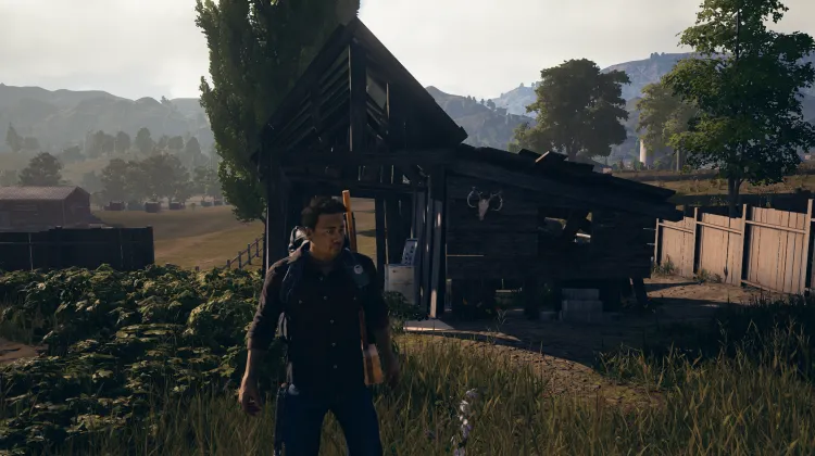 टूटा-फूटा भंडारण शेड