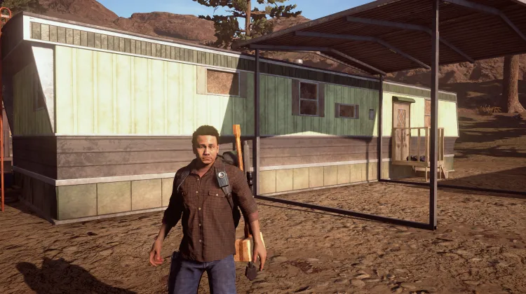 Green and Yellow Trailer