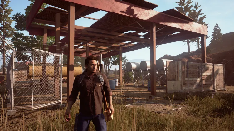 Makeshift Fueling Station