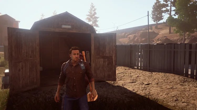 Weathered Little Shed