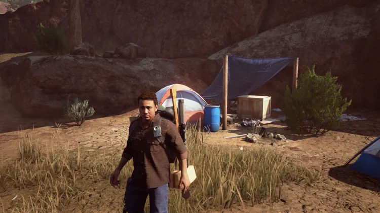 Campsite Under the Bridge