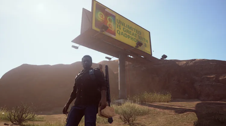 Mountainside Billboard