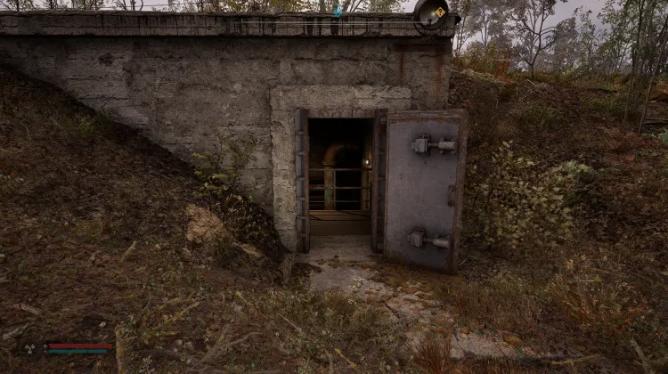 Entrée du Bunker
