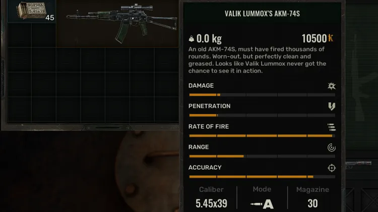 Valik Lummox's AKM-74S