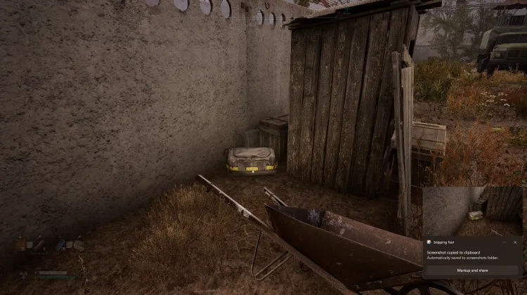 Cachette du Poste de Contrôle Militaire