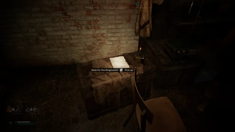 Note pour le Maître du Ring