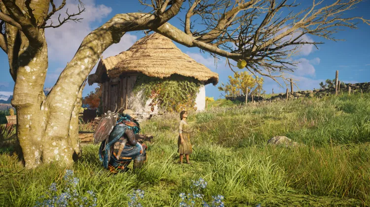 Das letzte Blatt des Herbstes