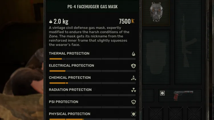 PG-4 Facehugger Gas Mask