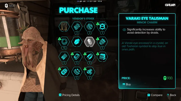 Varaki Eye Talisman