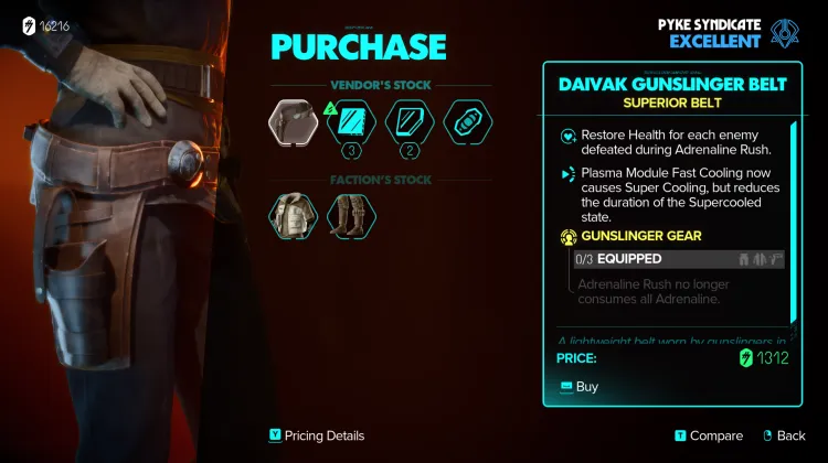 Daivak Gunslinger Belt