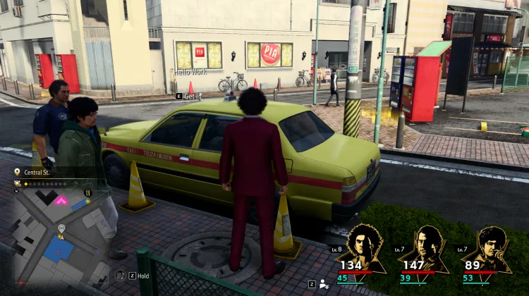 Hello Work Taxi Stand