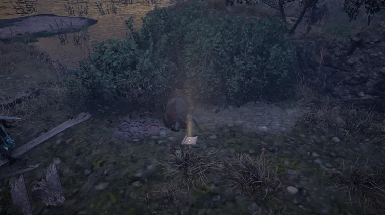 Note de contrebandier détrempée