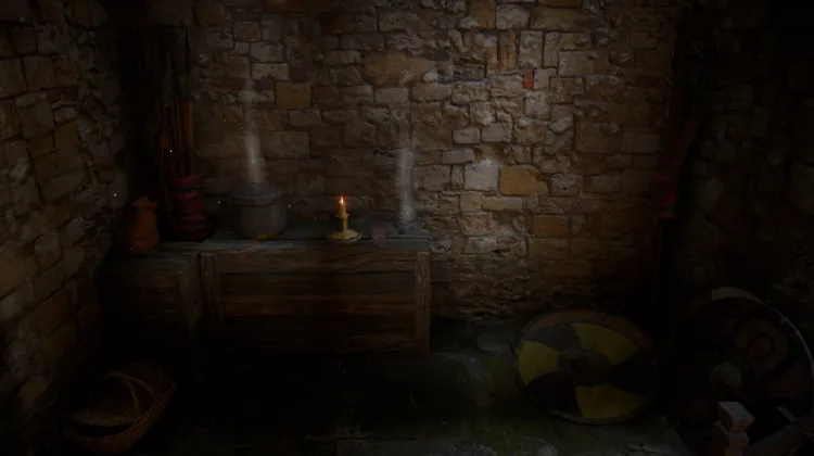 Colcestre-Kasernentruhen-Schlüssel