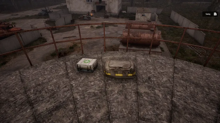 Planque de la station-service