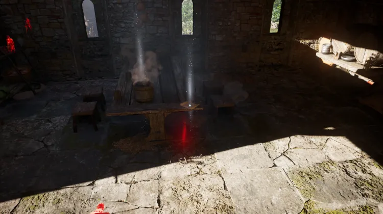 Lettre avec une Plume de Corbeau