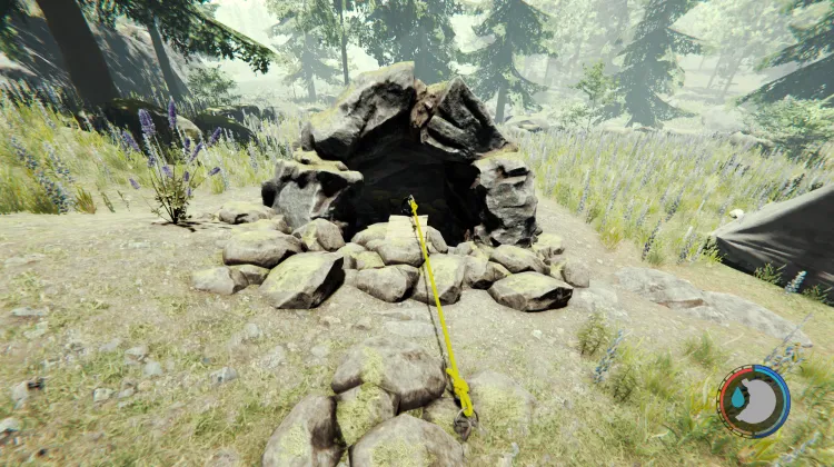 Jaskinia na Występie - Wejście II