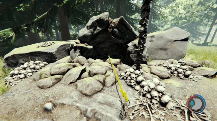 Wisząca Jaskinia - Wejście II