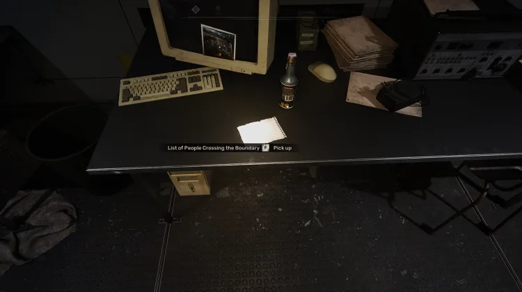 Liste des Personnes Traversant la Frontière