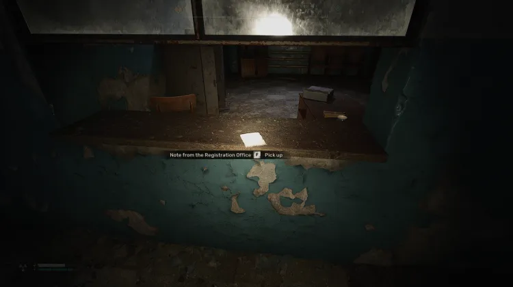 Note du bureau d'enregistrement