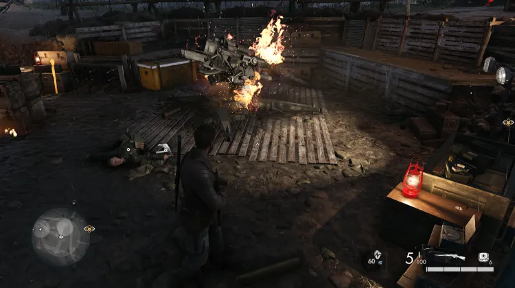 फ्लैक बैटरियों को खोजें और नष्ट करें (1/2)