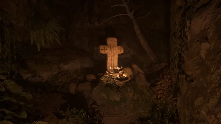 Chapelle dans les rochers