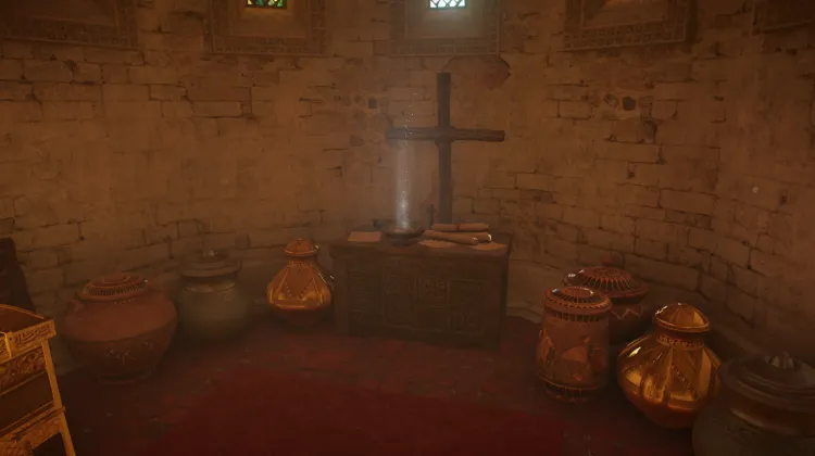 Rucnwuda Abtei Gruft-Schlüssel