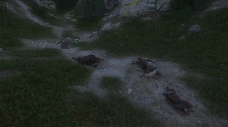 Hommes de Von Bergow pris en embuscade