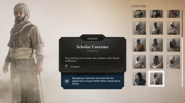 Scholar Costume
