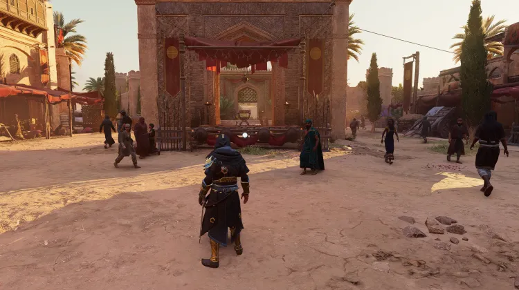 Historische Stätte - Griechen mit Geschenken