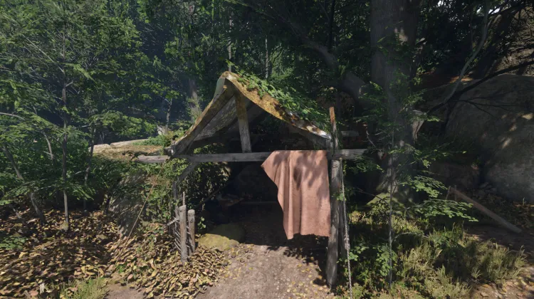 Ancienne cachette de braconniers