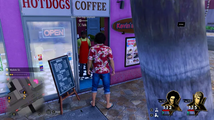 Empleado de Kevin's Hot Dogs