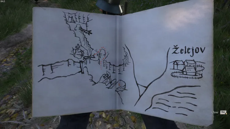 Carte au trésor - Deuxième