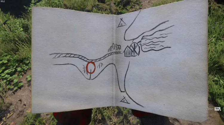 Carte des bûcherons de Semine Inférieure