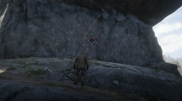 Strange Statues - Painting