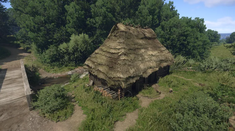 Geplünderte Wildhüterhütte