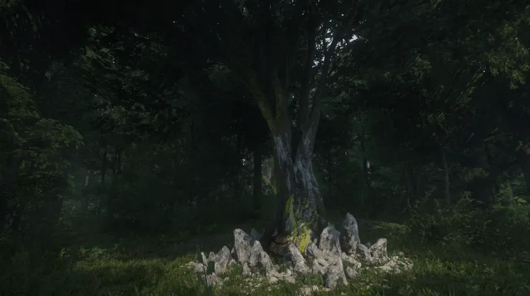 Alter mächtiger Baum