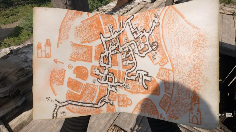 Carte des souterrains de Kuttenberg