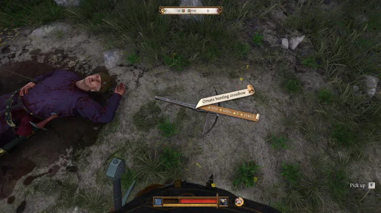 Verzierte Jagdarmbrust