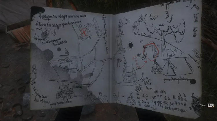 Carte au trésor de Krizhan