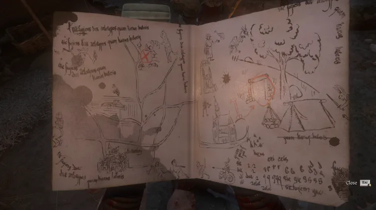 Carte au trésor du bandit